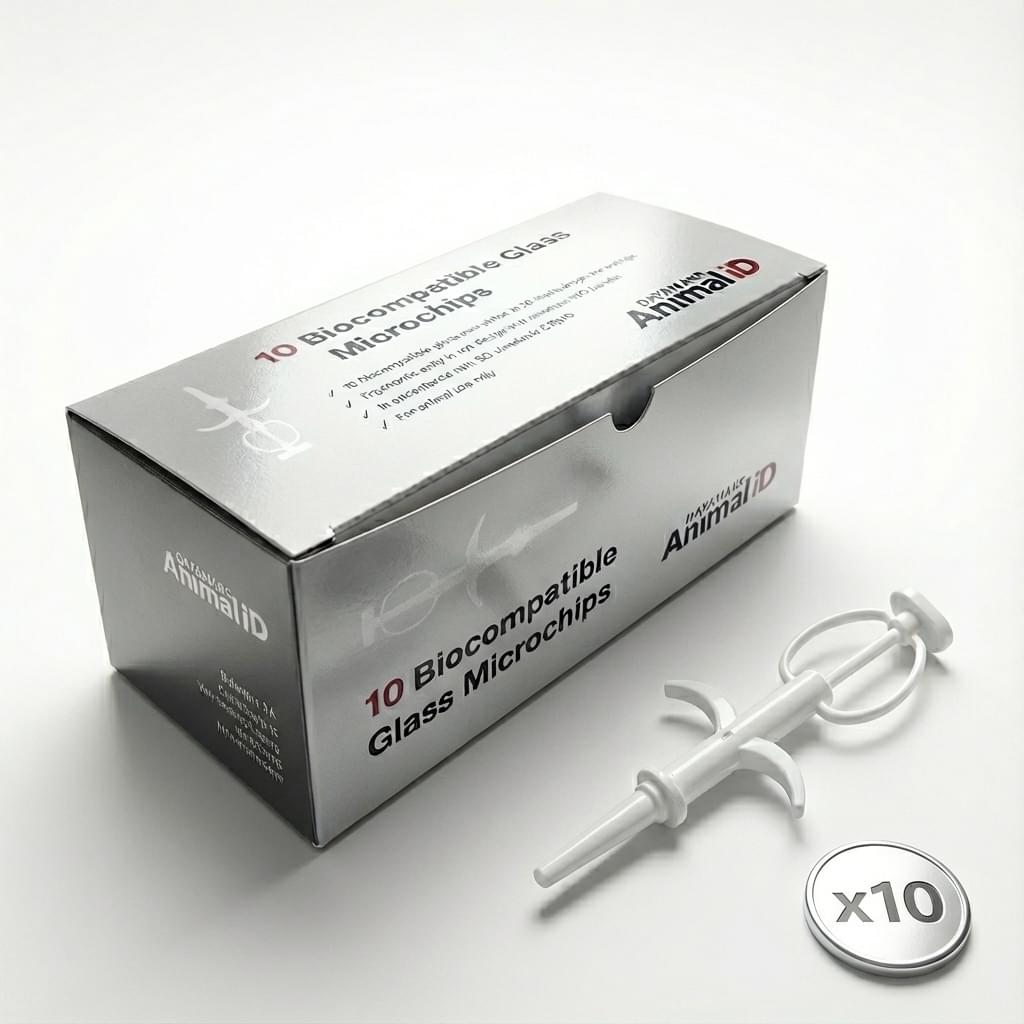 10x MICROCHIPS INYECTABLES DATAMARS
